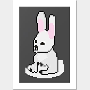 Pixel Fashion Faves Rabbit Posters and Art